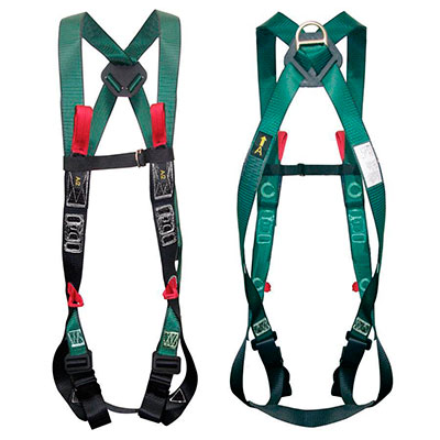 Cinturão Paraquedista com 2 Pontos de Conexão Ajustável